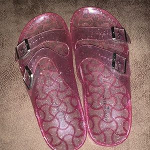 Arles Albert Glitter Jelly Sandals